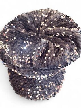Justice Sequin Newsboy Girls Hat OS